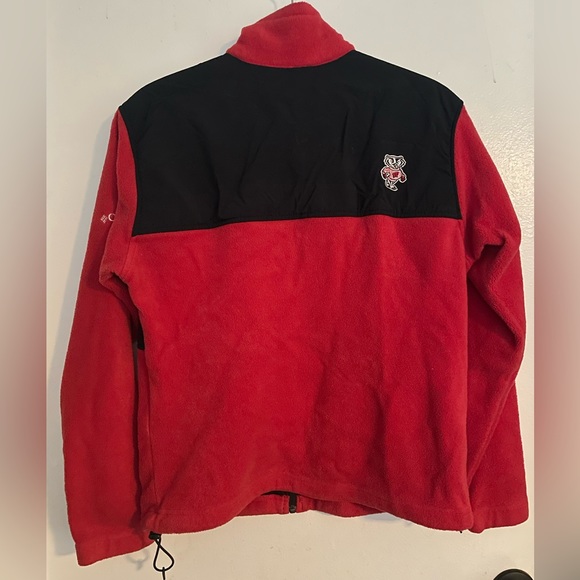 Wisconsin Badgers Columbia Fleece Zip Up - Picture 4 of 5